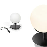 Мінімалістичний настільний світильник для вітальні та залу з вимикачем - Plaat ST Ummo ball