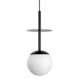 Сучасний підвісний світильник чорна куля для кухні та їдальні - Plaat A Ummo