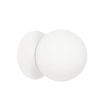 Білий настінний світильник з латунню Plaat C - настінний світильник для вітальні, спальні, кухні, ванної Ummo
