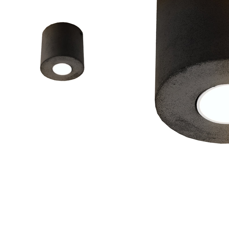 Пунта бетонний стельовий світильник, спот, плафон - Лофтлайт (GU10, 5W)
