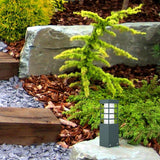 Торшер - стовп (Rado II) зовнішній сад (графіт/чорний/сірий) (1x E27) SU-MA