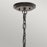 Підвісний світильник 45см, металева сітка - кований, для вітальні кухні спальні (3xE27) Kichler (Ahrendale)