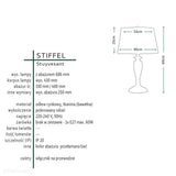 Торшер Stuyvesant - настільна лампа для вітальні, спальні - Stiffel (нікель полірований)
