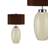 Настільна порцелянова лампа Victor - Elstead (1xE27) 58см для вітальні / спальні / кабінету