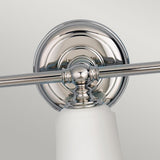 Світильник для ванної (молочне скло, хром) світильник для ванної (G9 3x4W) Feiss (Huguenot)