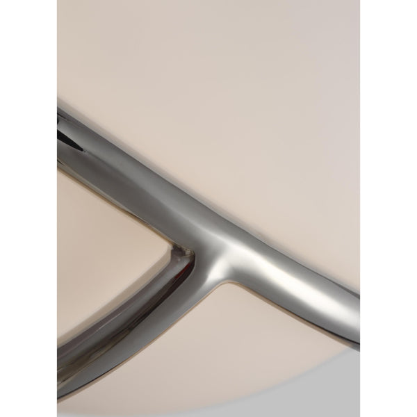 Настінний світильник Modern - скляна куля (нікель полірований) бра для вітальні, спальні, кухні (G9 1x4W) Feiss (Apollo)