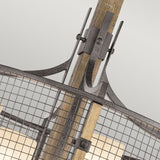 Підвісний світильник 61см, металева сітка - кований, для вітальні кухні спальні (4xE27) Kichler (Ahrendale)