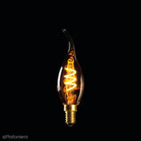 E14 LED спіральна лампа розжарювання (2,5 Вт=15 Вт полум'я) (135 лм, 1800 К) Kanlux/KANXLED0210