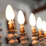 Світлодіодна лампа E14 молочного кольору (7W=60W candle) (770lm, 4000K/3000K) Lumiled/LEDZARMI910