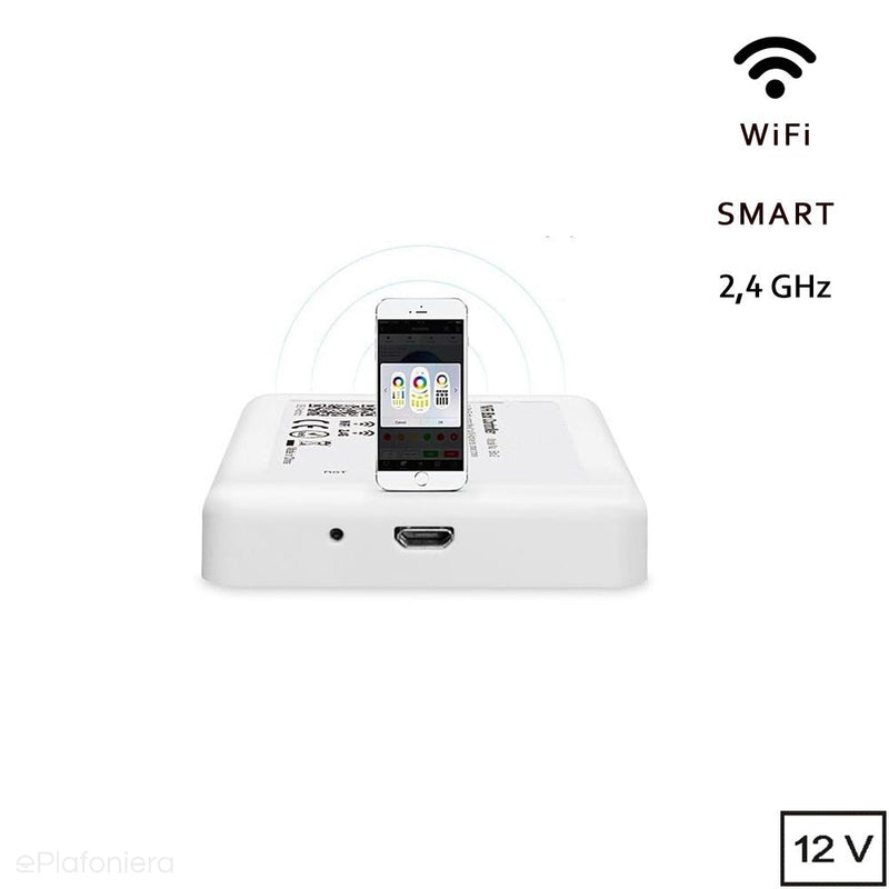 Розумний міст 2.4GHz (WiFi-Smart) для управління RGB - АКСЕСУАРИ системи 12V LED Polned (8814404)