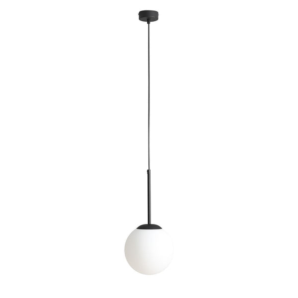 Підвісна лампа Bosso Mini 20 Black, одна молочна куля - Aldex (20 см, E27) 1087XS1