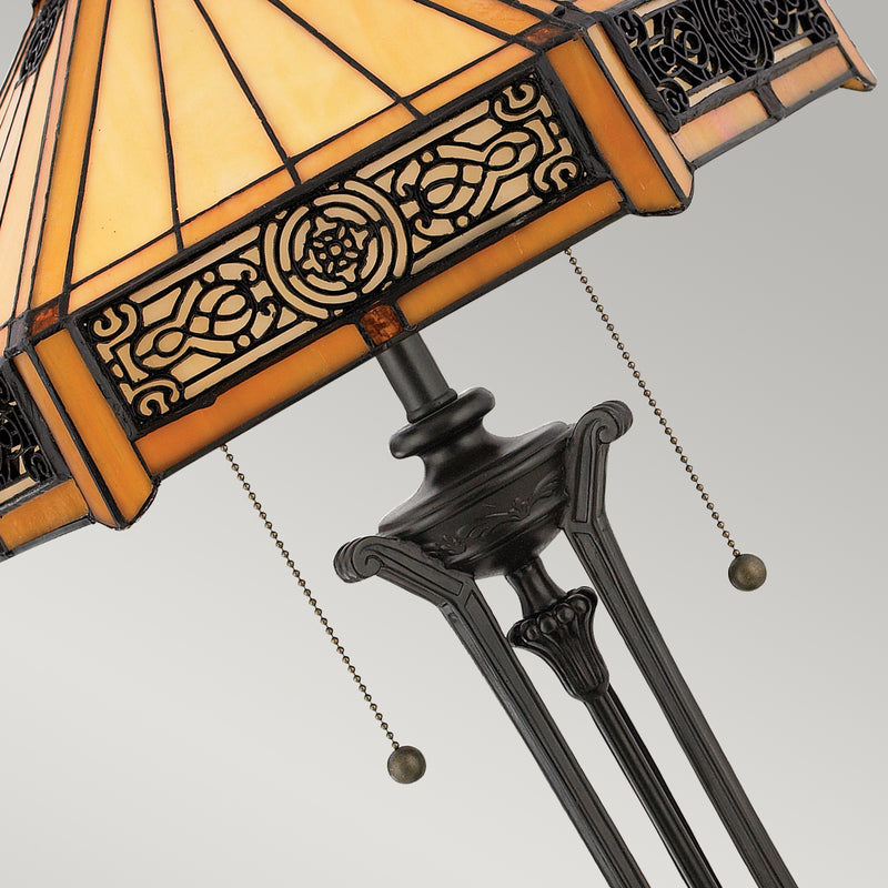 Настільна лампа Tiffany Indus, Quoizel