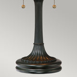 Тіффані - Лариса настільна лампа з вітражами, ручна робота, Quoizel